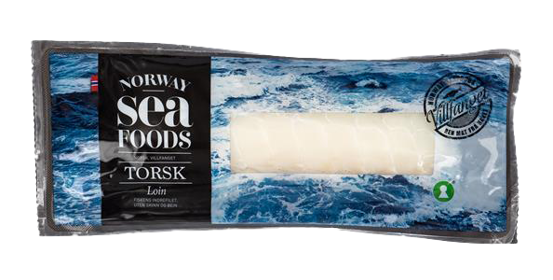 Torskeloin forpakning